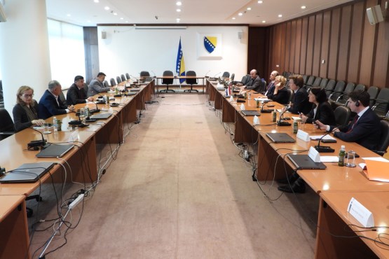 Članovi Zajedničke komisije za evropske integracije razgovarali sa članovima Komiteta za vanjske poslove Predstavničkog doma Parlamenta Kraljevine Nizozemske 